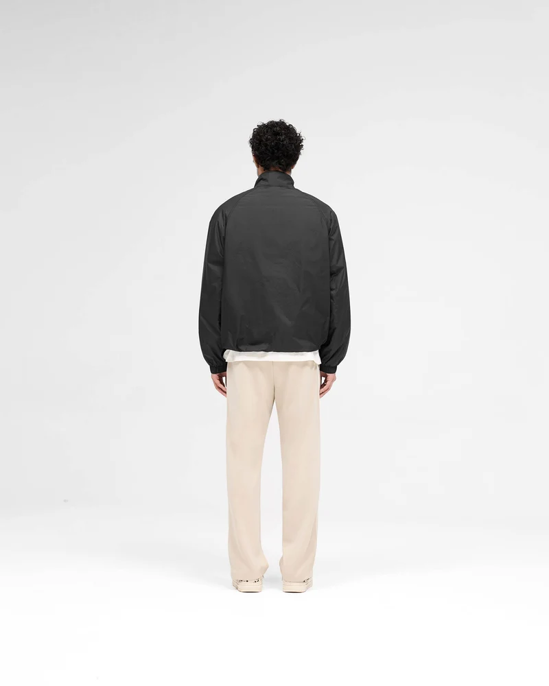 Funnel Neck Jacket - Black