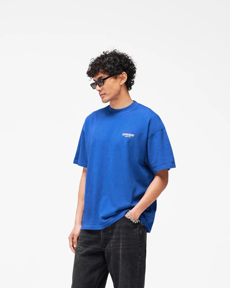Represent Owners Club T-Shirt - Cobalt