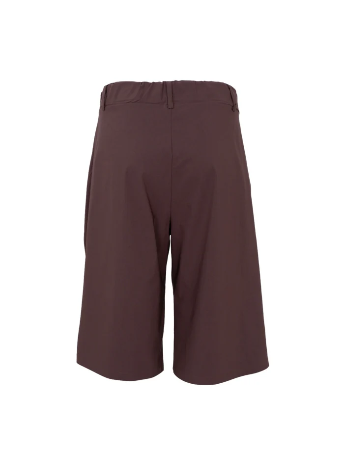 Black Colour Davina Panel Shorts