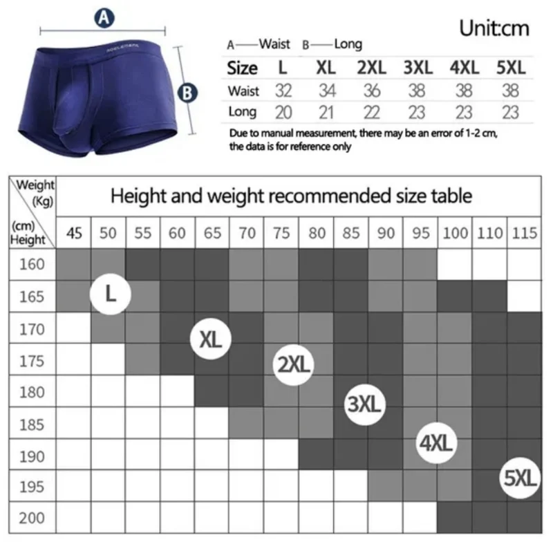 Men Boxer - Pouch Design - Breathable
