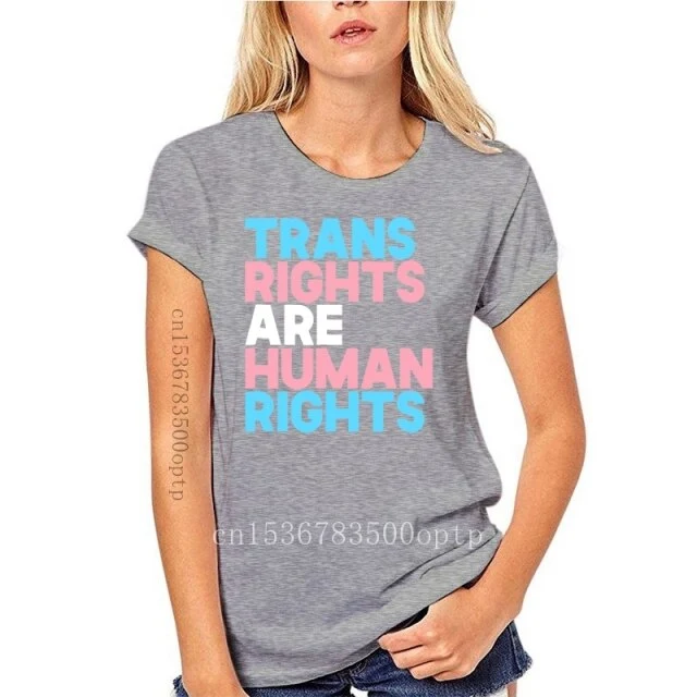 New Transgender LGBTQ Pride-Men's T-Shirt-Black Human Rights Shirt Trans Right are