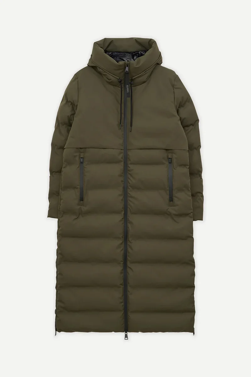Tanta Snestorm Padded Coat - Khaki