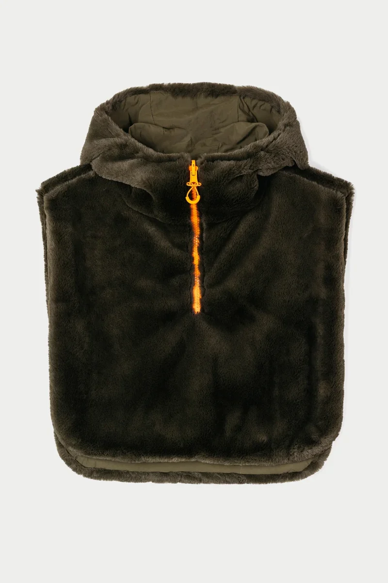Tanta Bing Hooded Collar - Khaki