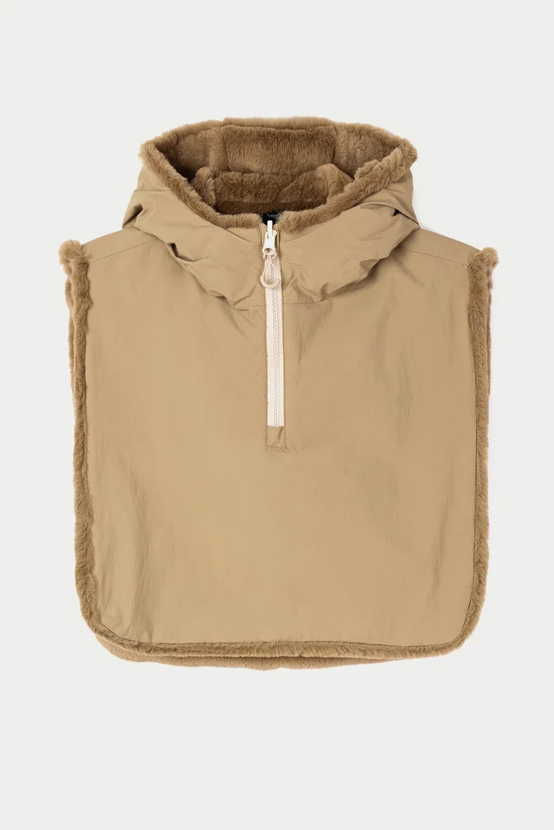 Tanta Bing Hooded Collar - Coriander