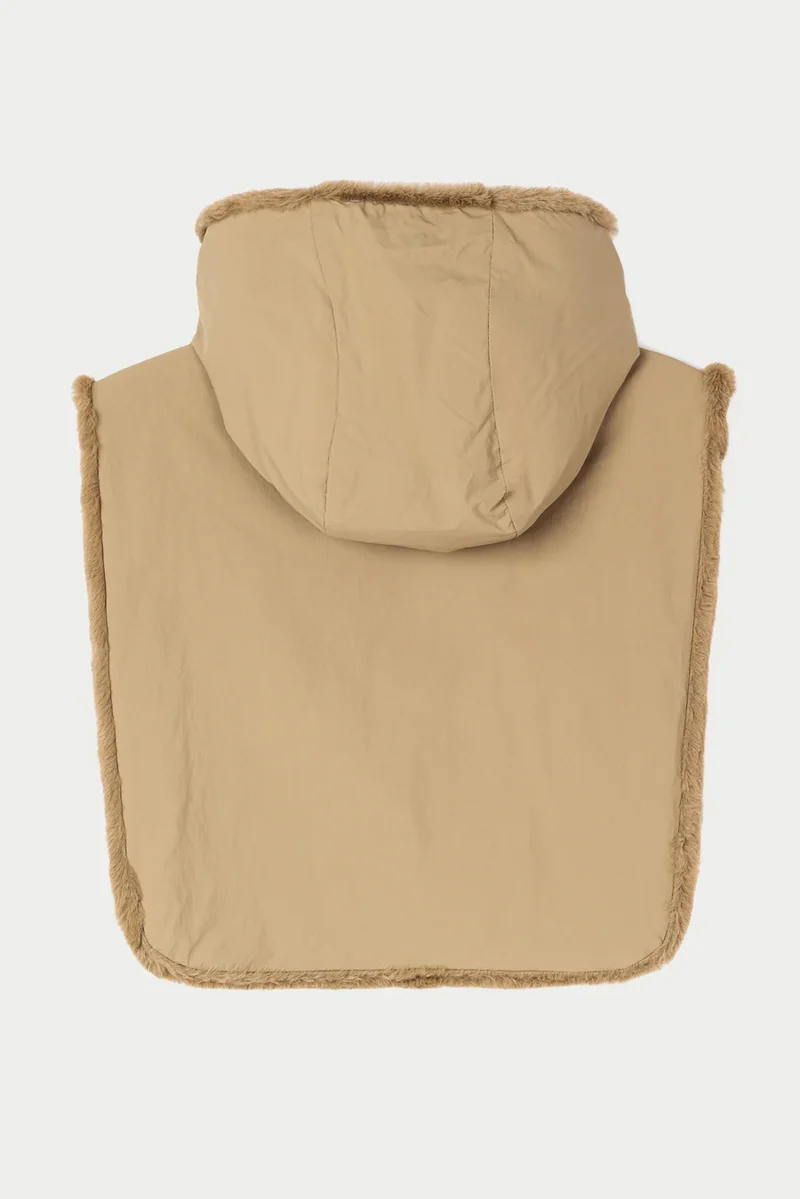 Tanta Bing Hooded Collar - Coriander
