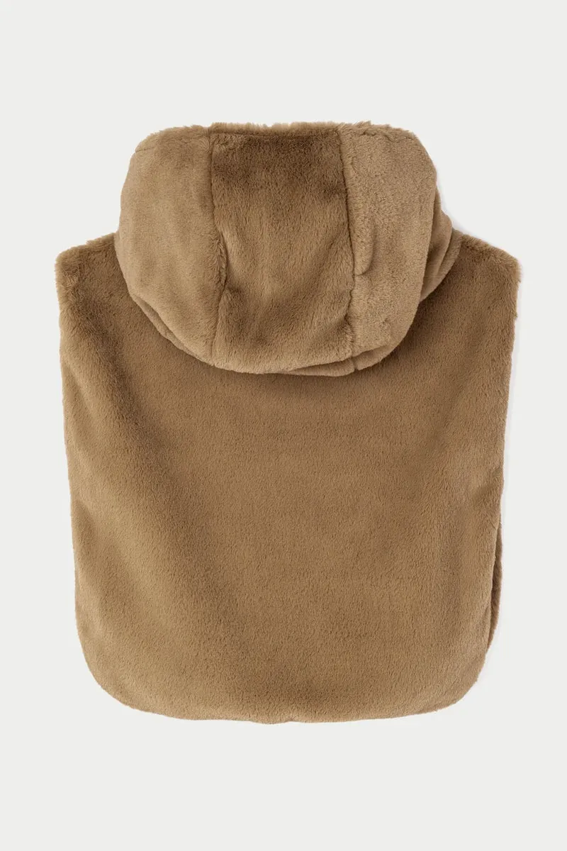 Tanta Bing Hooded Collar - Coriander