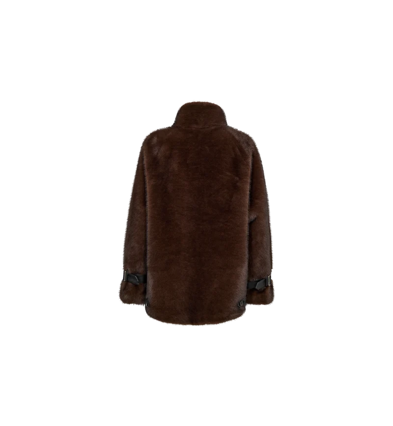 Mos Mosh Nanette Faux Fur Jacket - Delicioso