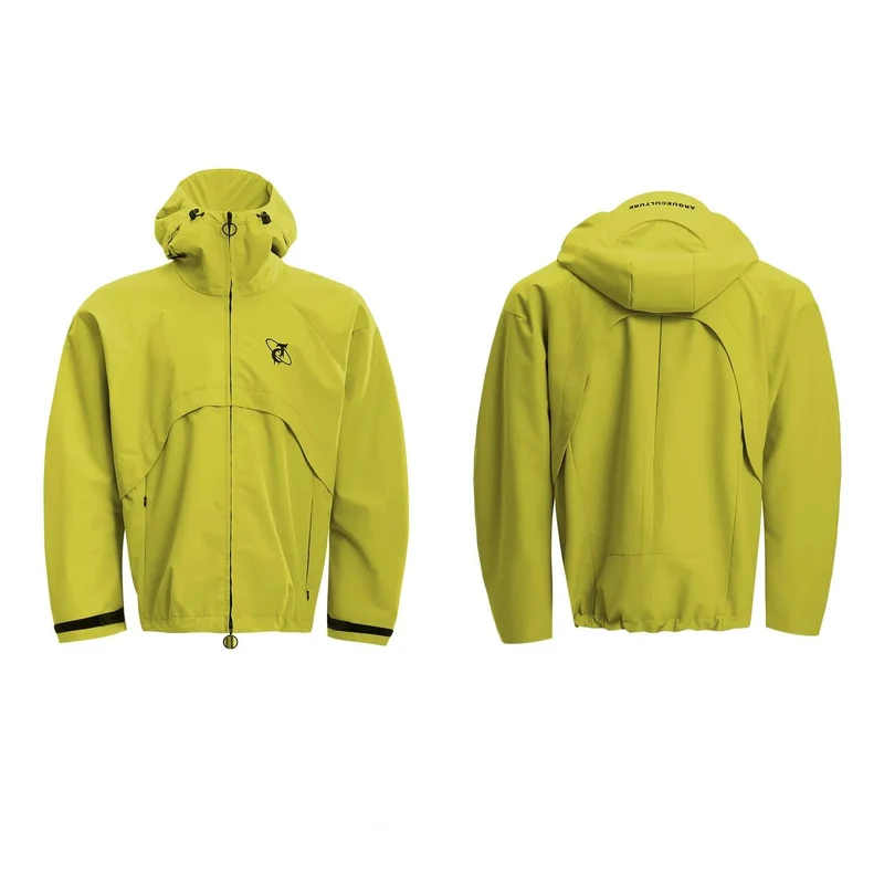 Y2K Techwear Festival Regenanzug – Oversize Windbreaker Set Unisex