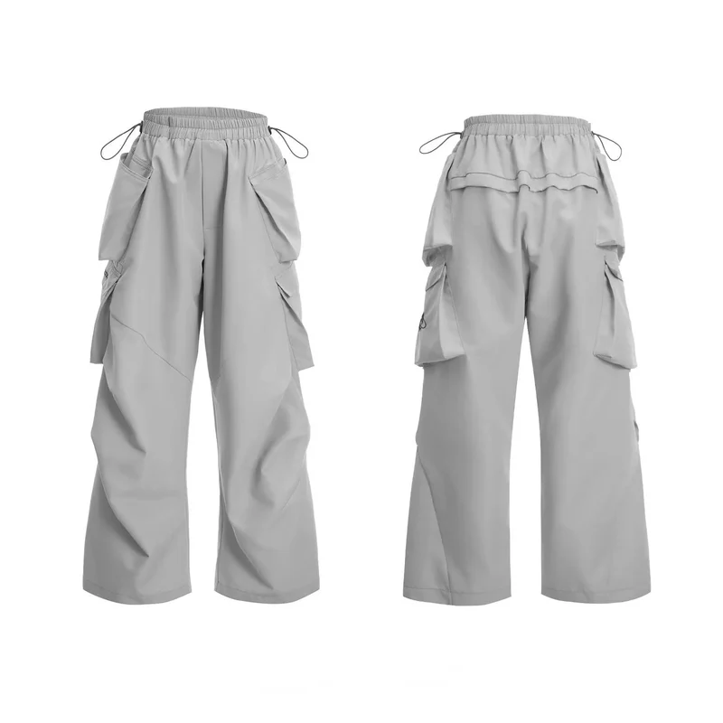 Y2K Techwear Festival Regenanzug – Oversize Windbreaker Set Unisex