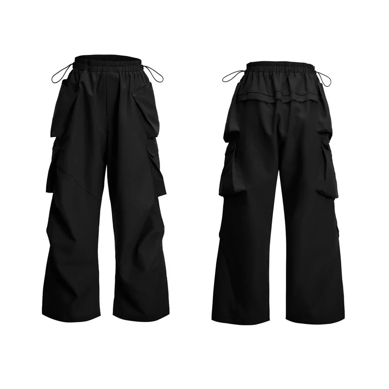 Y2K Techwear Festival Regenanzug – Oversize Windbreaker Set Unisex