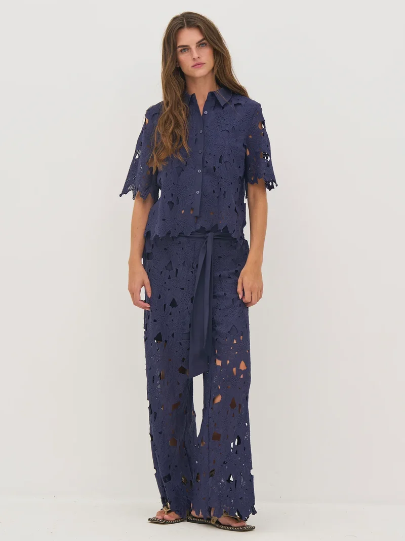 Nu Denmark Decia Trousers - Navy