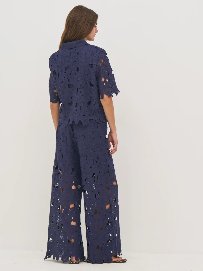 Nu Denmark Decia Trousers - Navy