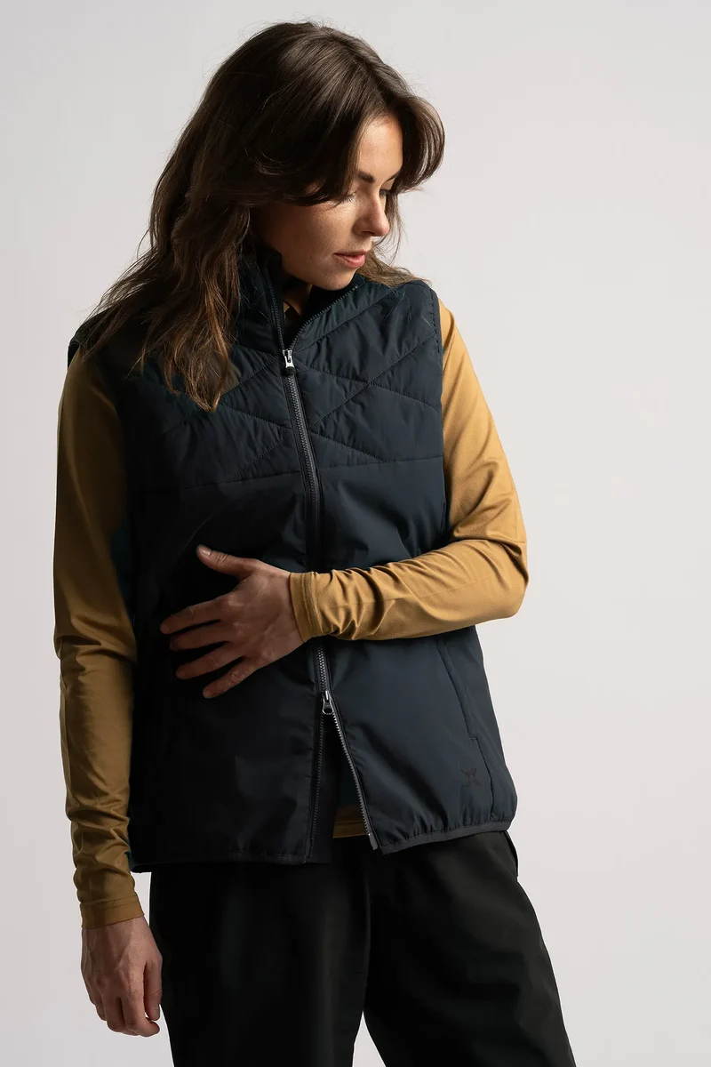 W CREEK WIND VEST NAVY