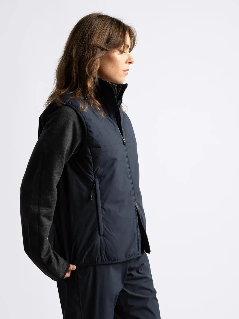 W CREEK WIND VEST NAVY