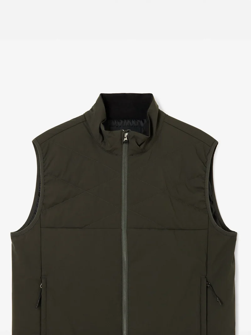M CREEK WIND VEST DARK PINE