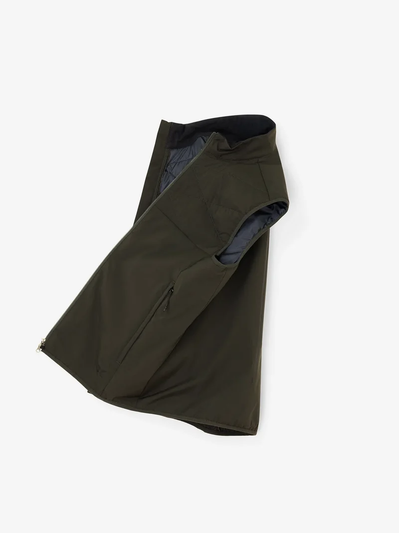 M CREEK WIND VEST DARK PINE