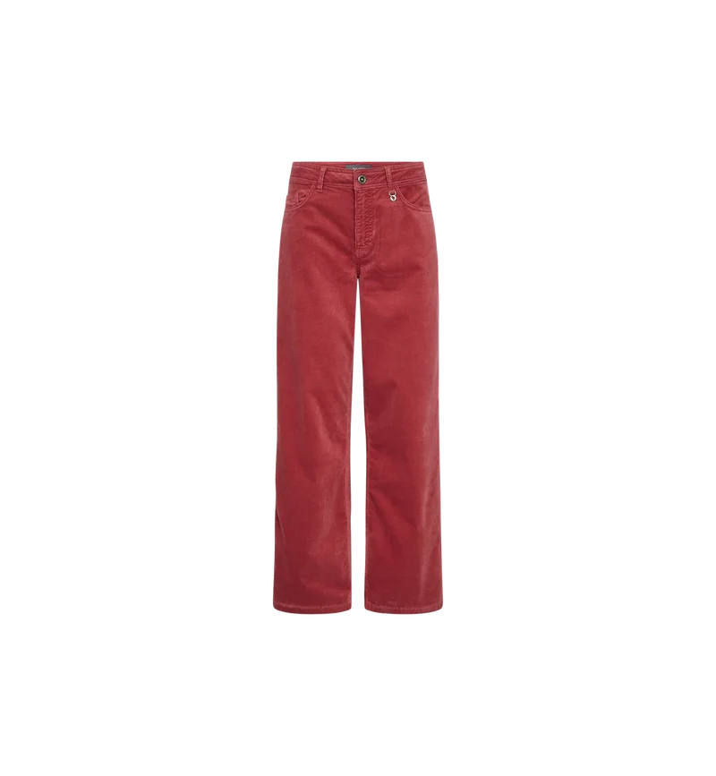Mos Mosh Dara Corduroy Pants - Garnet