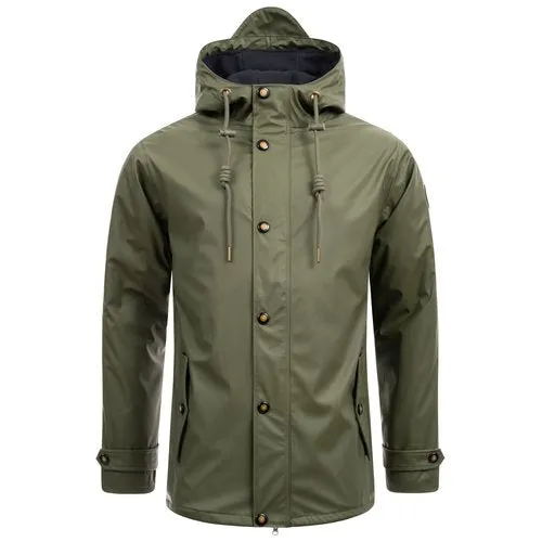 ANKERGLUT Regenmantel Friesennerz Herren Olive #ankerglutreise #moincaptain