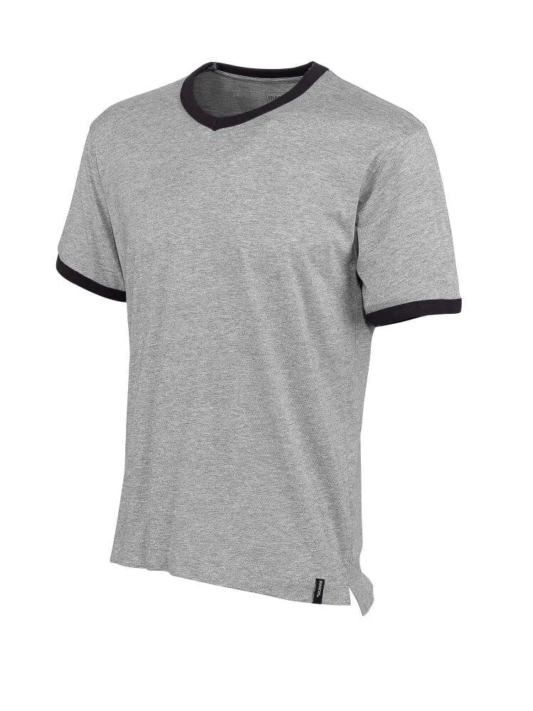 Crossover V-Ausschnitt T-Shirt