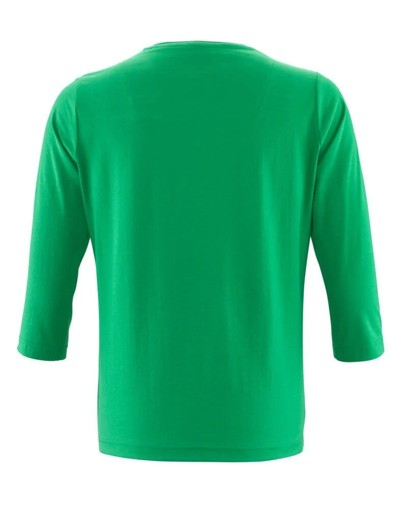 Crossover ¾-Arm T-Shirt Damen