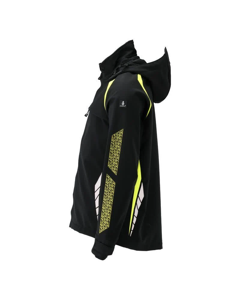 ACCELERATE SAFE Softshelljacke mit Kapuze