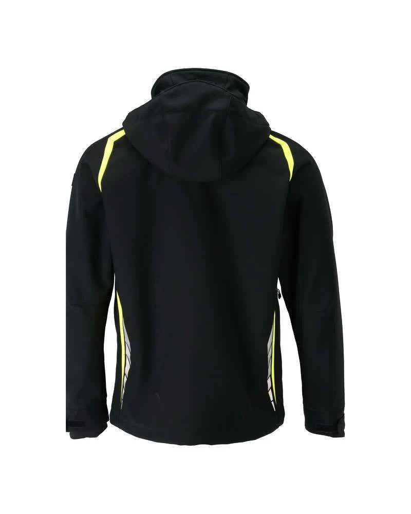 ACCELERATE SAFE Softshelljacke mit Kapuze