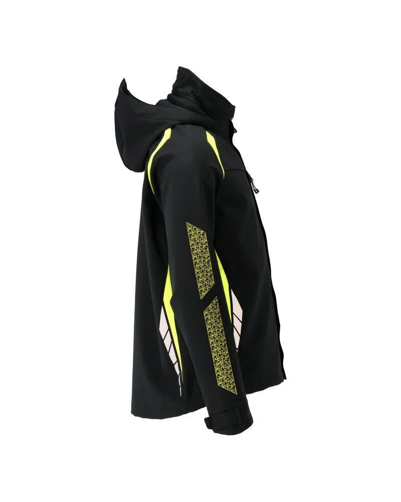 ACCELERATE SAFE Softshelljacke mit Kapuze