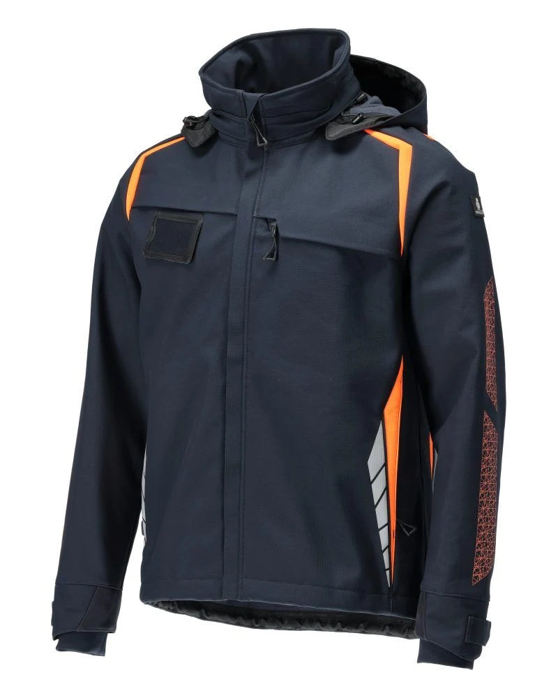 ACCELERATE SAFE Softshelljacke mit Kapuze
