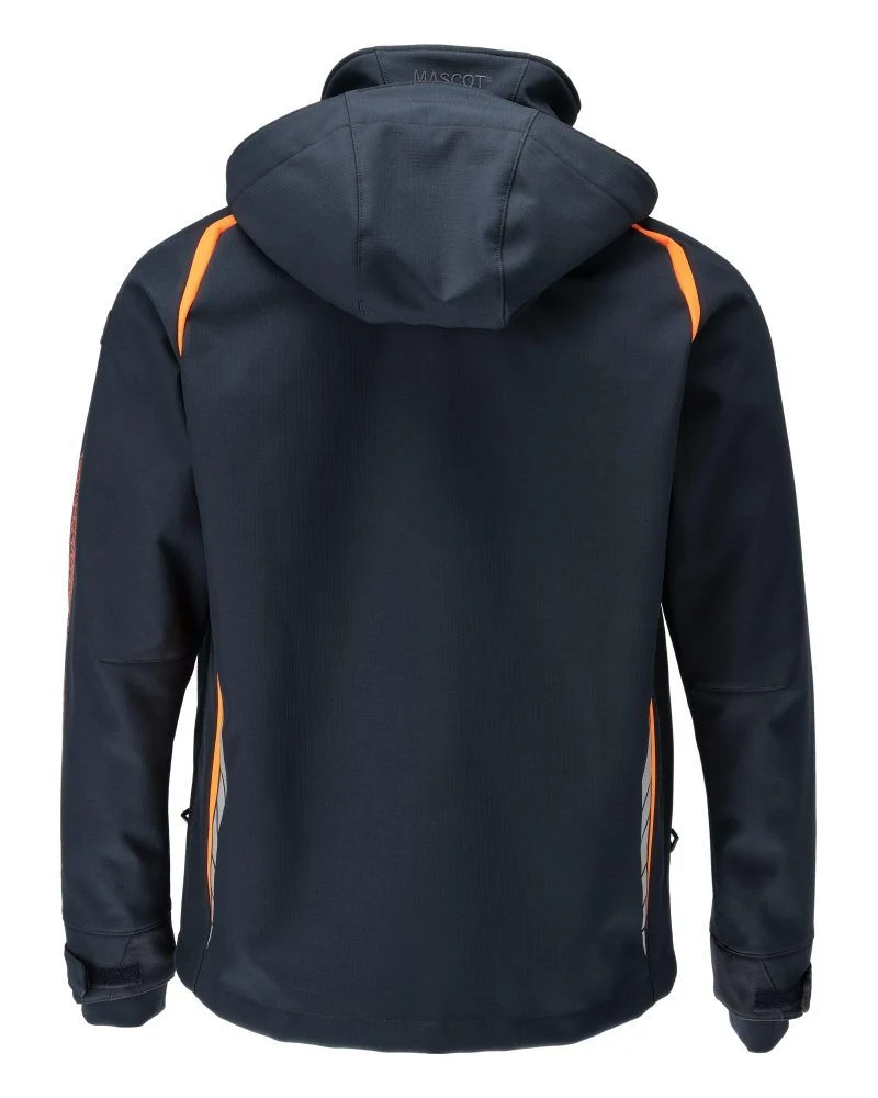 ACCELERATE SAFE Softshelljacke mit Kapuze