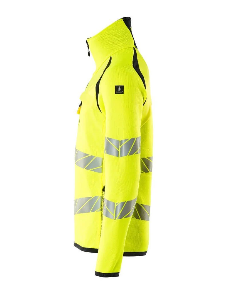 Mascot Safe Strickpullover mit kurzem Reißverschluss