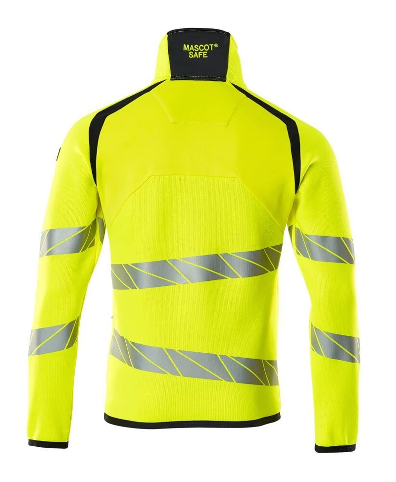 Mascot Safe Strickpullover mit kurzem Reißverschluss