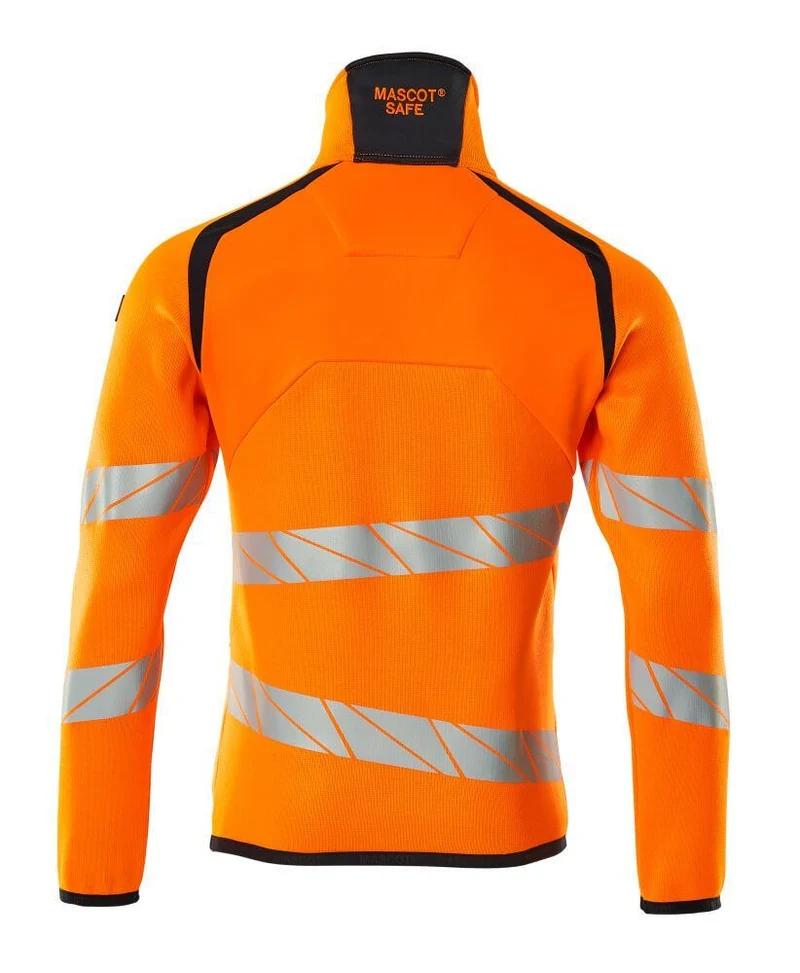 Mascot Safe Strickpullover mit kurzem Reißverschluss
