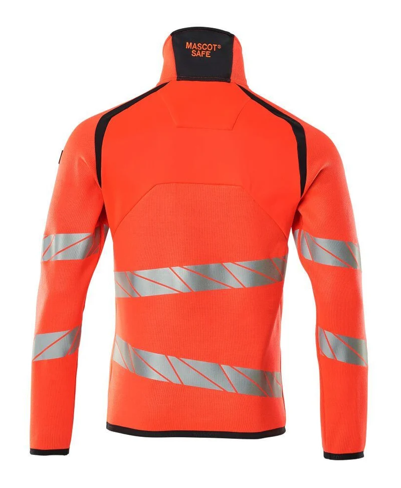 Mascot Safe Strickpullover mit kurzem Reißverschluss