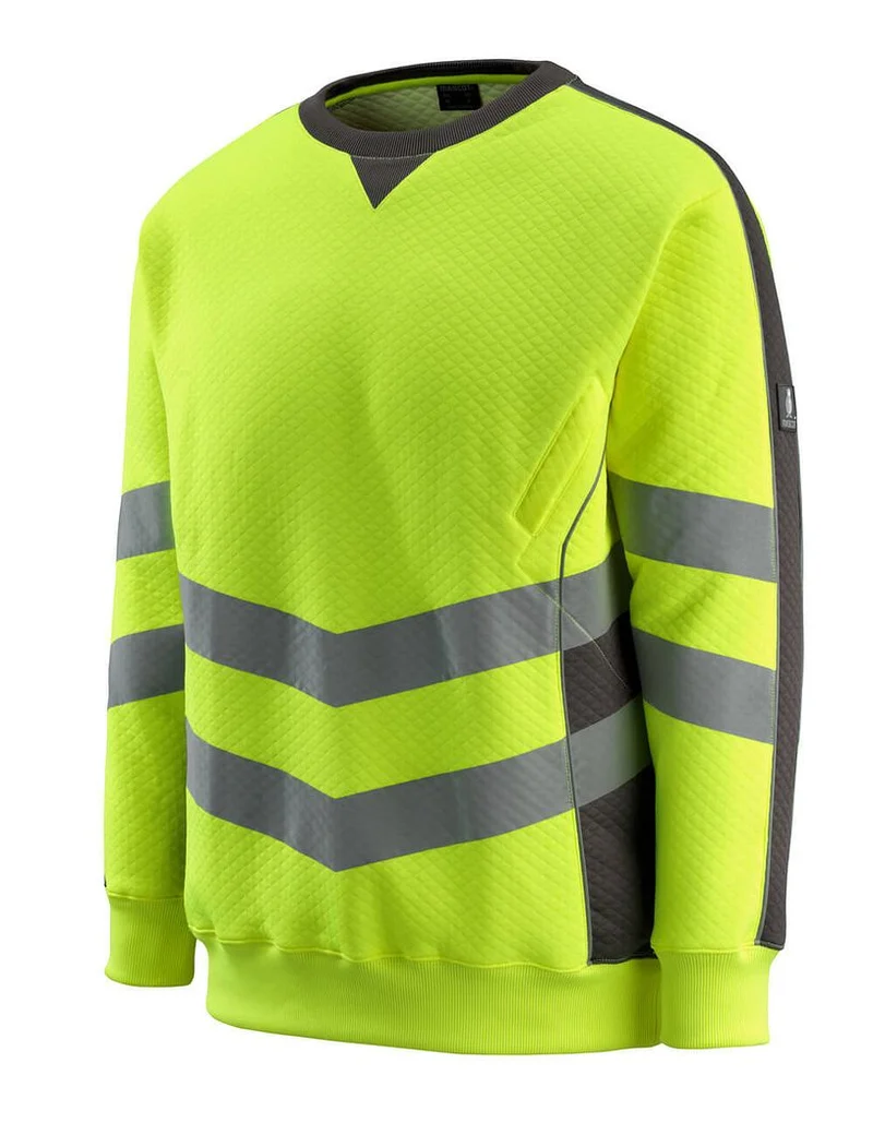 Quilted Hi-Vis Sweatshirt