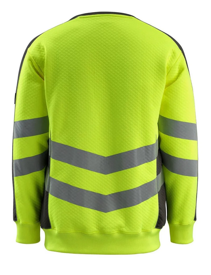 Quilted Hi-Vis Sweatshirt