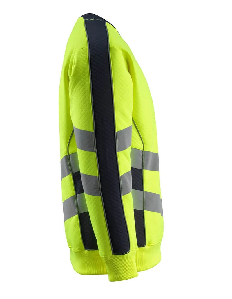 Quilted Hi-Vis Sweatshirt