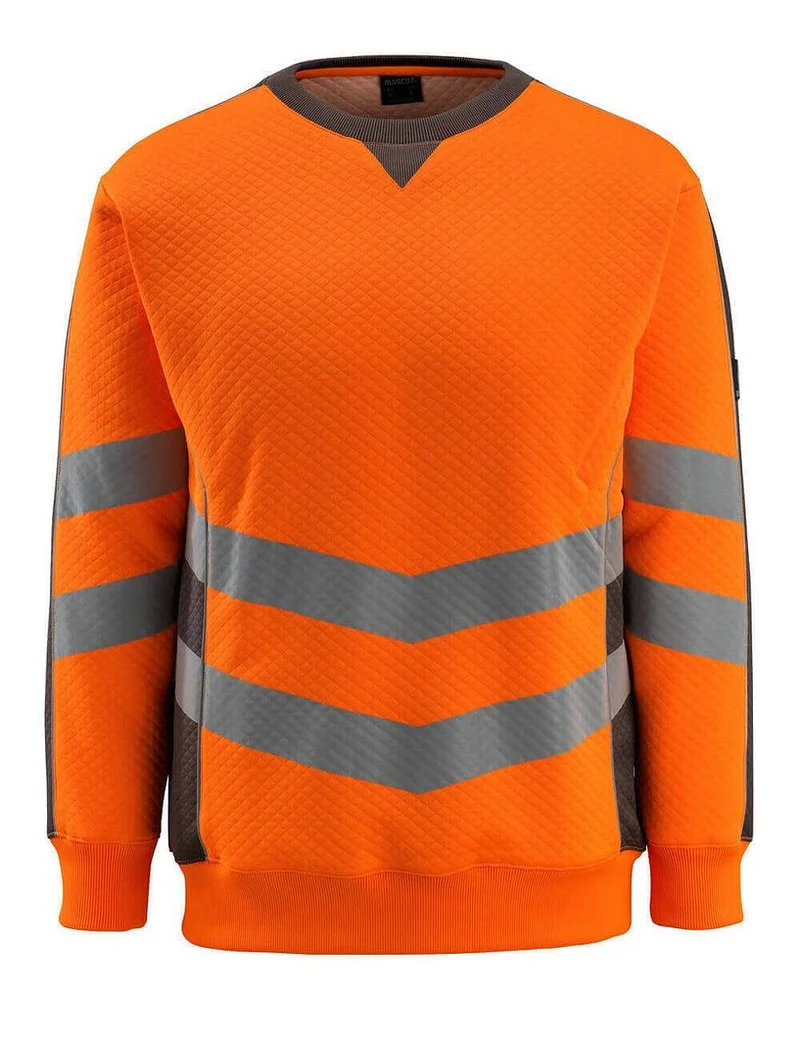 Quilted Hi-Vis Sweatshirt