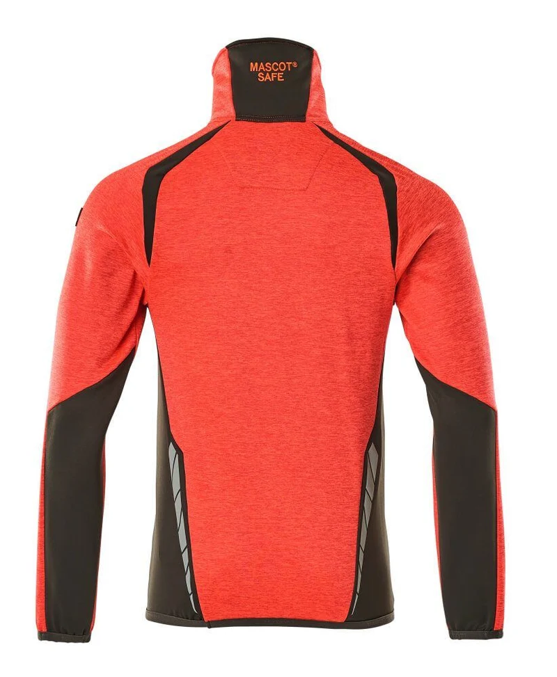 ACCELERATE SAFE Fleecejacke mit kurzem Reißverschluss