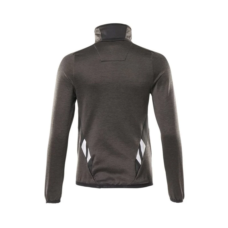 Fleecejacke mit kurzem Reißverschluss Damen