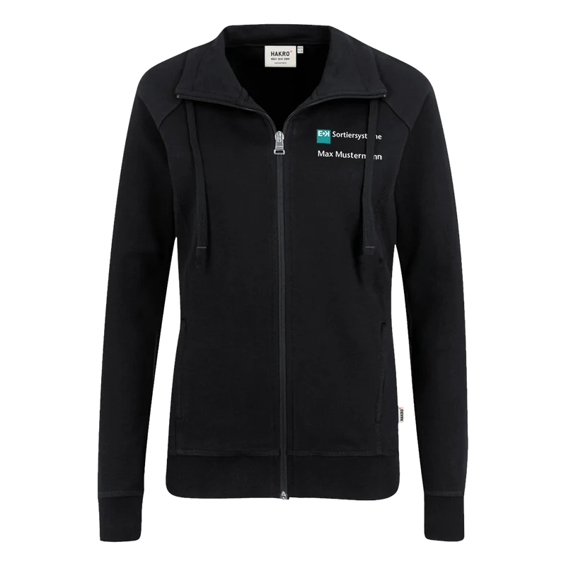 Damen Sweatshirtjacke E+K Sortiersysteme NO. 406