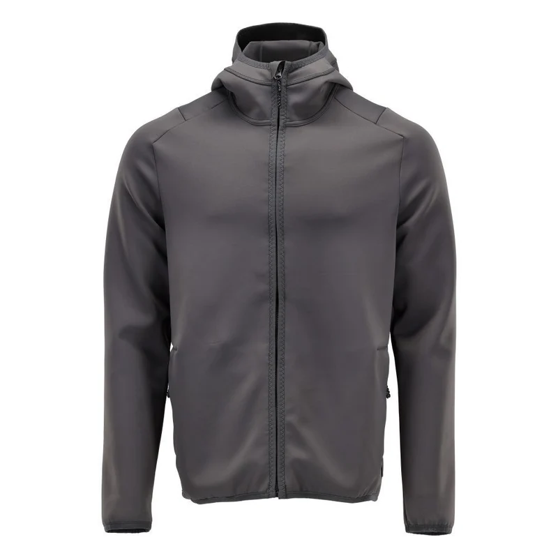 CUSTOMIZED Fleecejacke mit Kapuze
