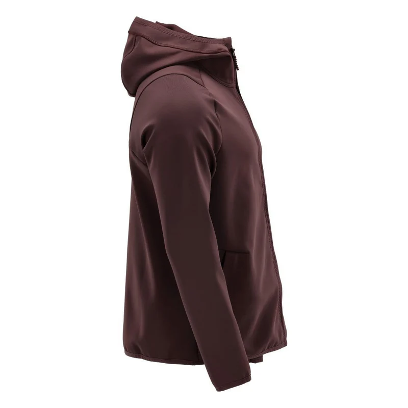 CUSTOMIZED Fleecejacke mit Kapuze