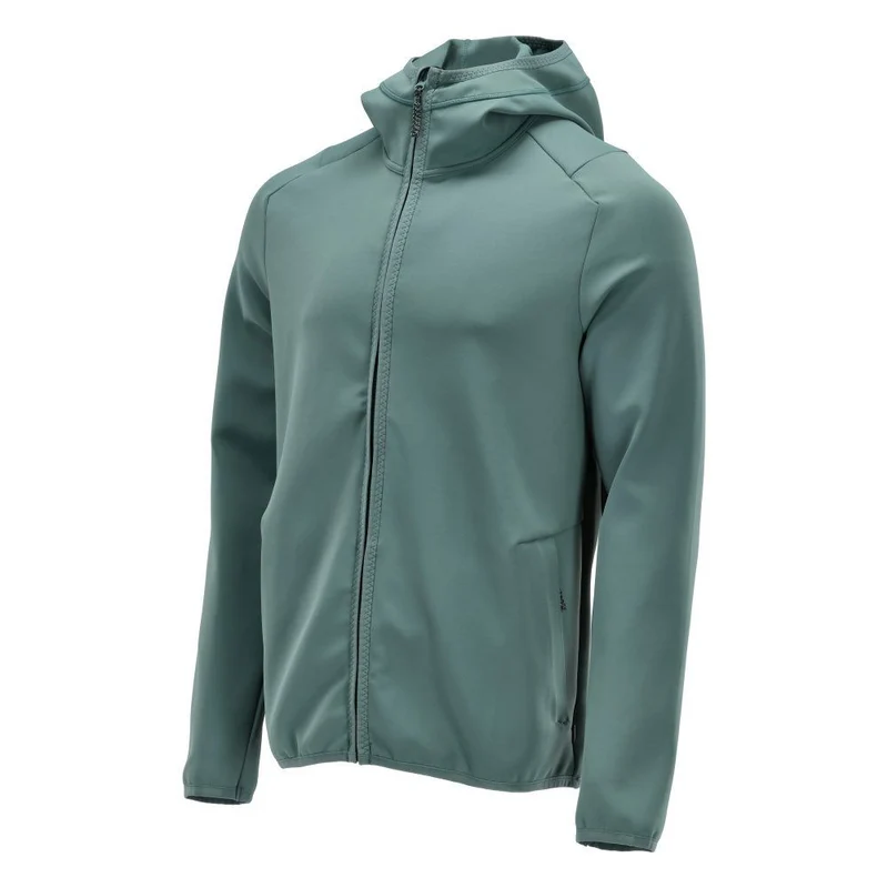 CUSTOMIZED Fleecejacke mit Kapuze