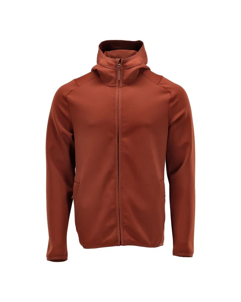 CUSTOMIZED Fleecejacke mit Kapuze