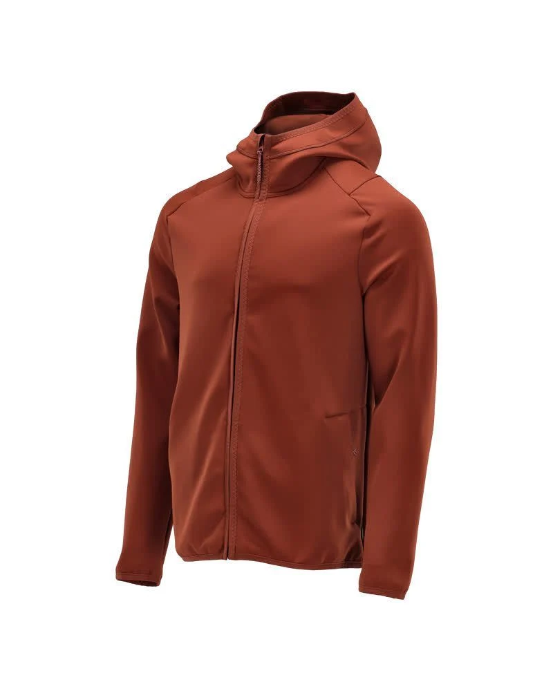 CUSTOMIZED Fleecejacke mit Kapuze