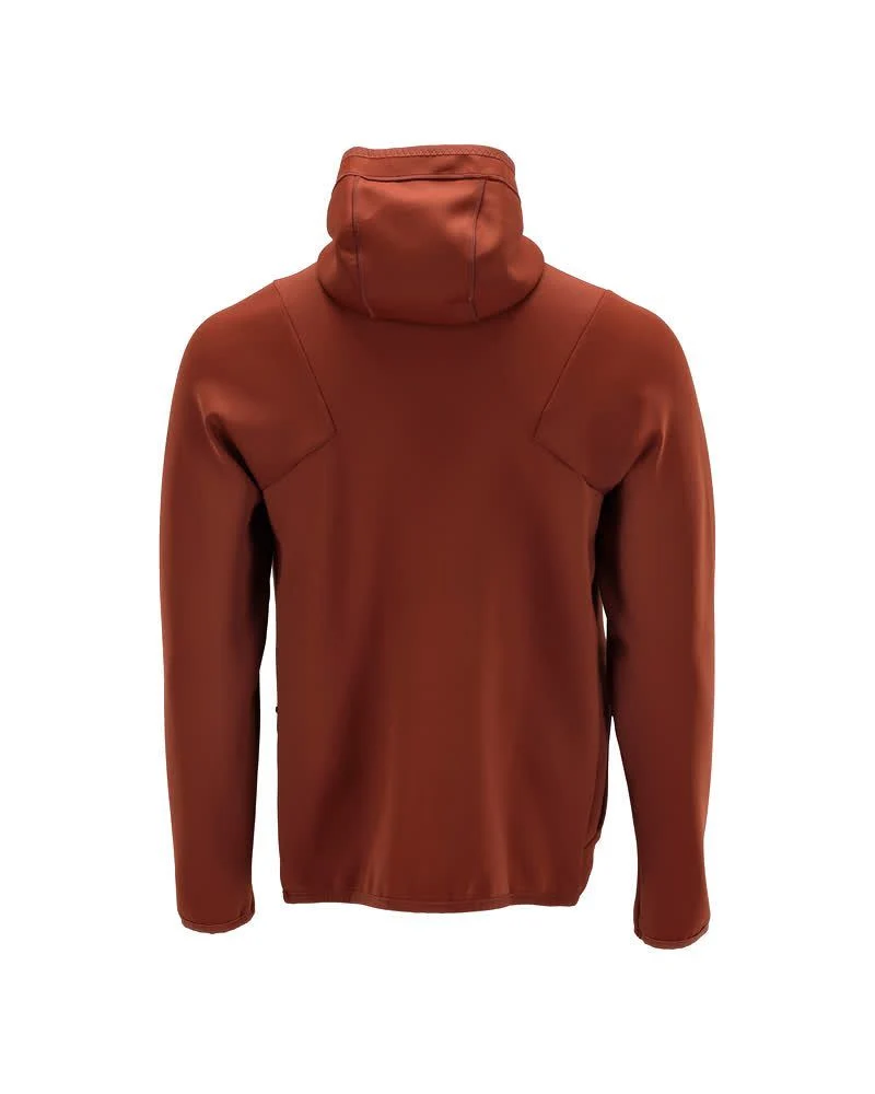 CUSTOMIZED Fleecejacke mit Kapuze