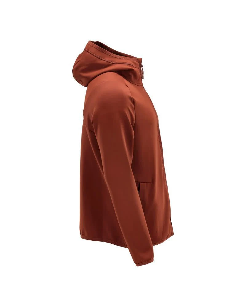 CUSTOMIZED Fleecejacke mit Kapuze