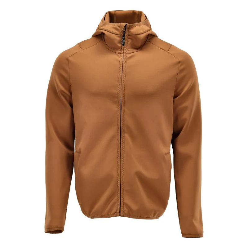 CUSTOMIZED Fleecejacke mit Kapuze