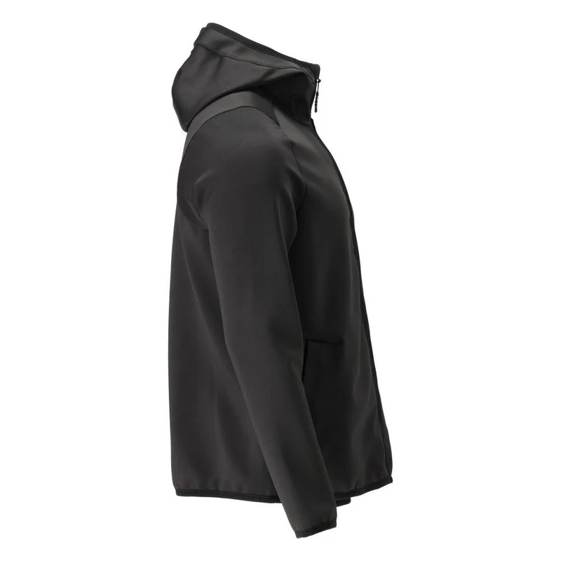 CUSTOMIZED Fleecejacke mit Kapuze