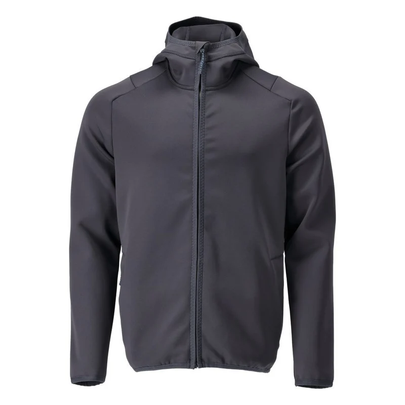 CUSTOMIZED Fleecejacke mit Kapuze